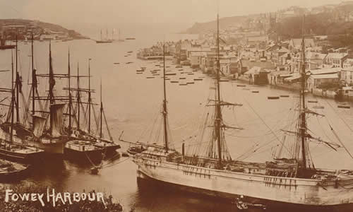 Views over Fowey harbour