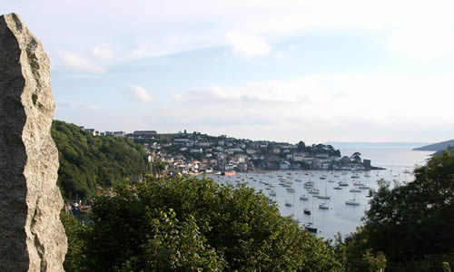 Views over Fowey harbour